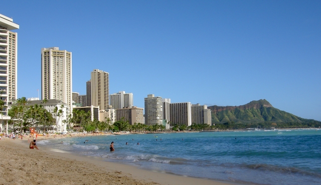View of Waikiki Beach